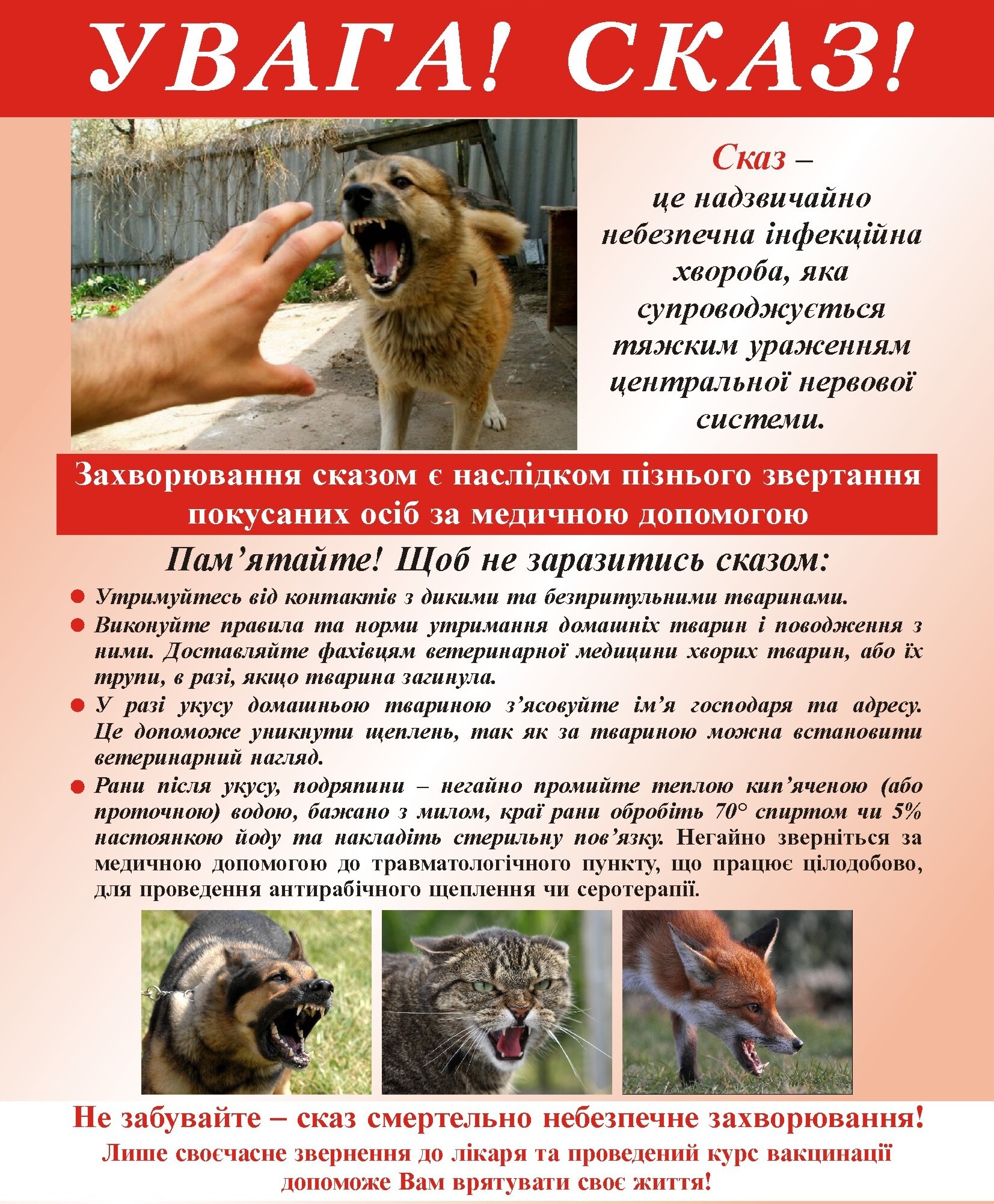 Обережно сказ!