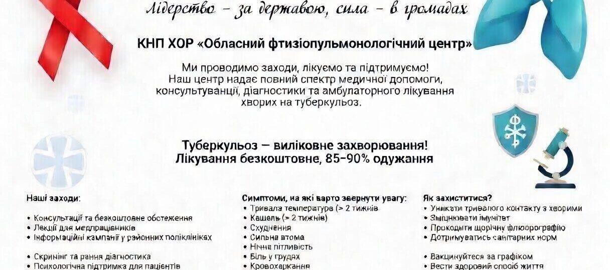 «ТАК! МИ МОЖЕМО ПОДОЛАТИ ТУБЕРКУЛЬОЗ!»