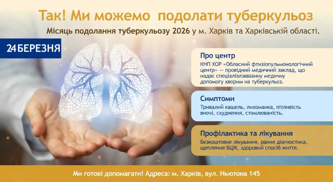 «ТАК! МИ МОЖЕМО ПОДОЛАТИ ТУБЕРКУЛЬОЗ!»