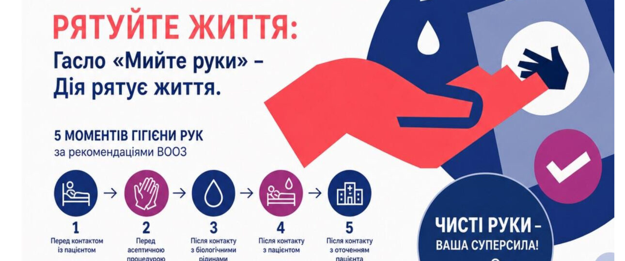 5 травня — Всесвітній день гігієни рук